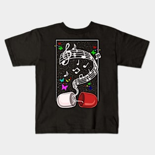 Music Musician Art Graphic Pill Gift Kids T-Shirt